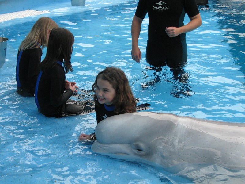 Rachel and Beluga Whale
