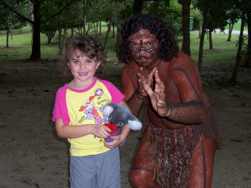 Rachel and Australian Aborigini