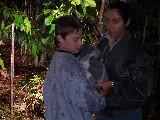 Jacob holding a Koala
