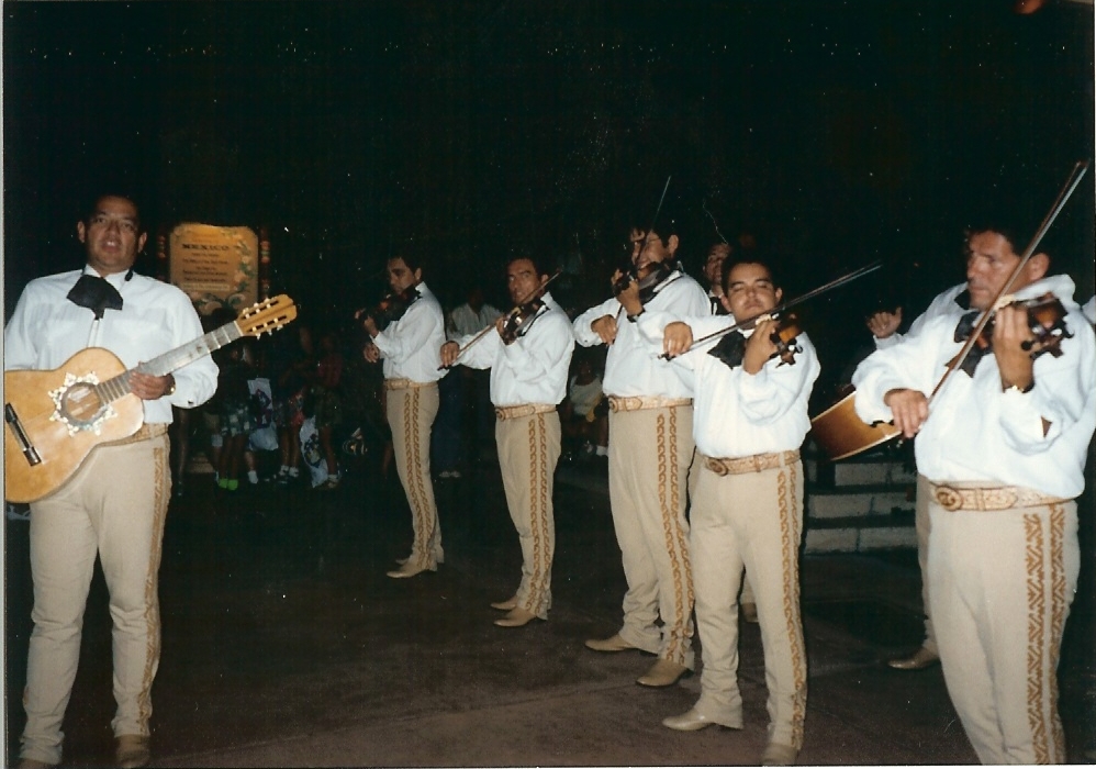 Mexican band at Epcot center Disney World