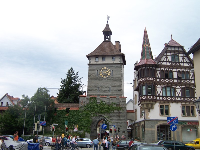 Schnetztur a popular place in Konstanz