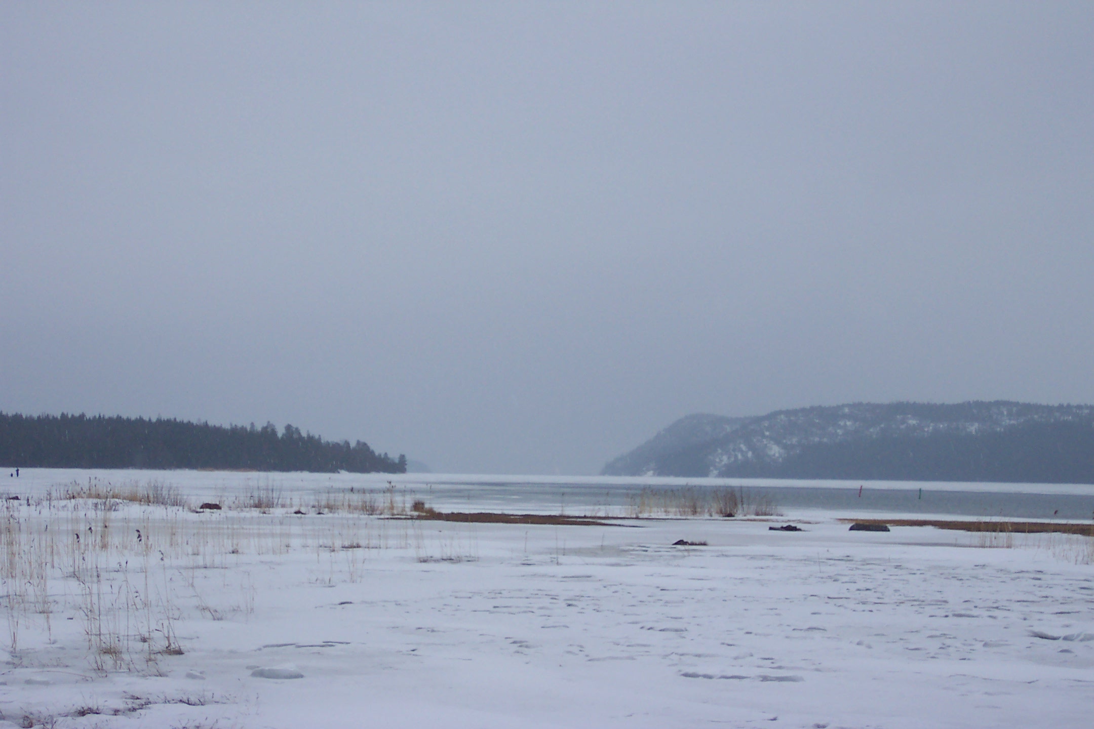 Bckfjrden (Creek Bay) in Winter. This is where my dads (Stig) summer cabin is located