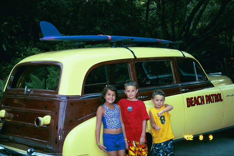 Anna, jacob, and David in Orlando