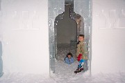 Entrance to Ice Bar