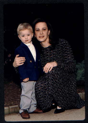 Jacob with mommy.