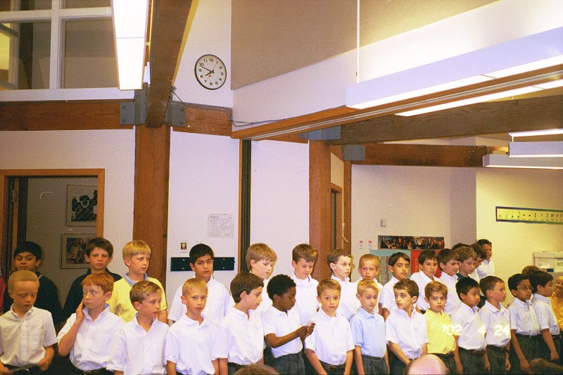 Second grade performance at St. Marks