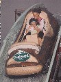 Rachel and Claudia on the log ride