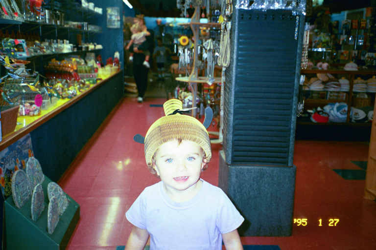 Beehive Hat. Three years old.