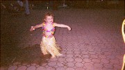 Dancing in St. Thomas, 4 years old.