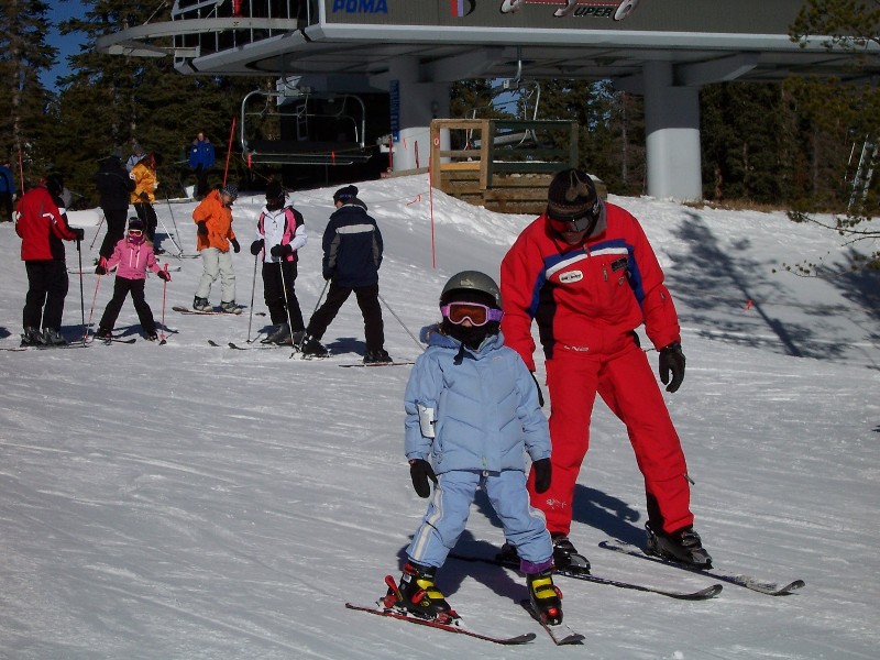 Rachel and her Ski Instructor (2004)