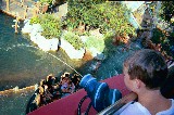 Jacob spraying people at Adventure Island