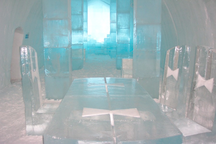The Lobby in the IceHotel