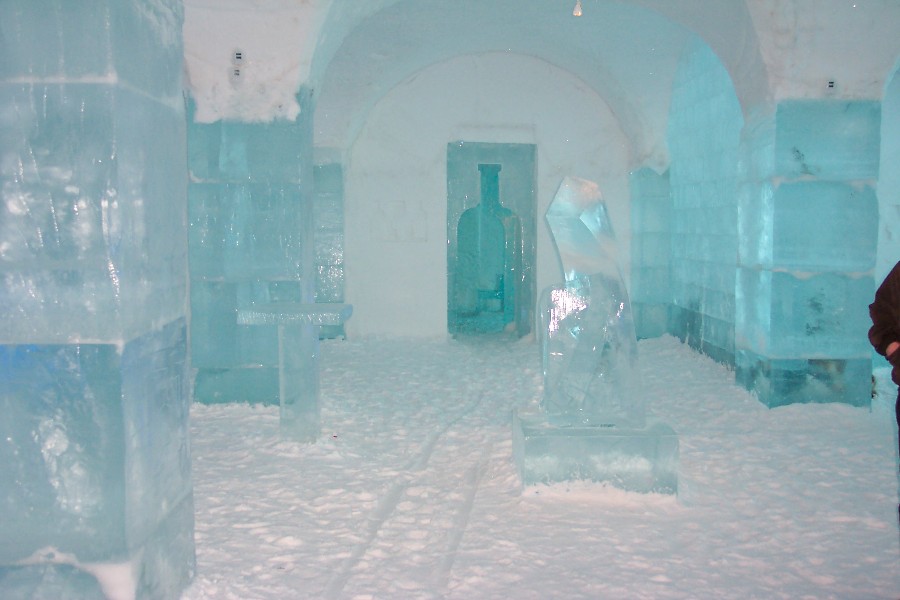 Scene from the Ice Bar