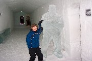 Jacob and Ice Statue
