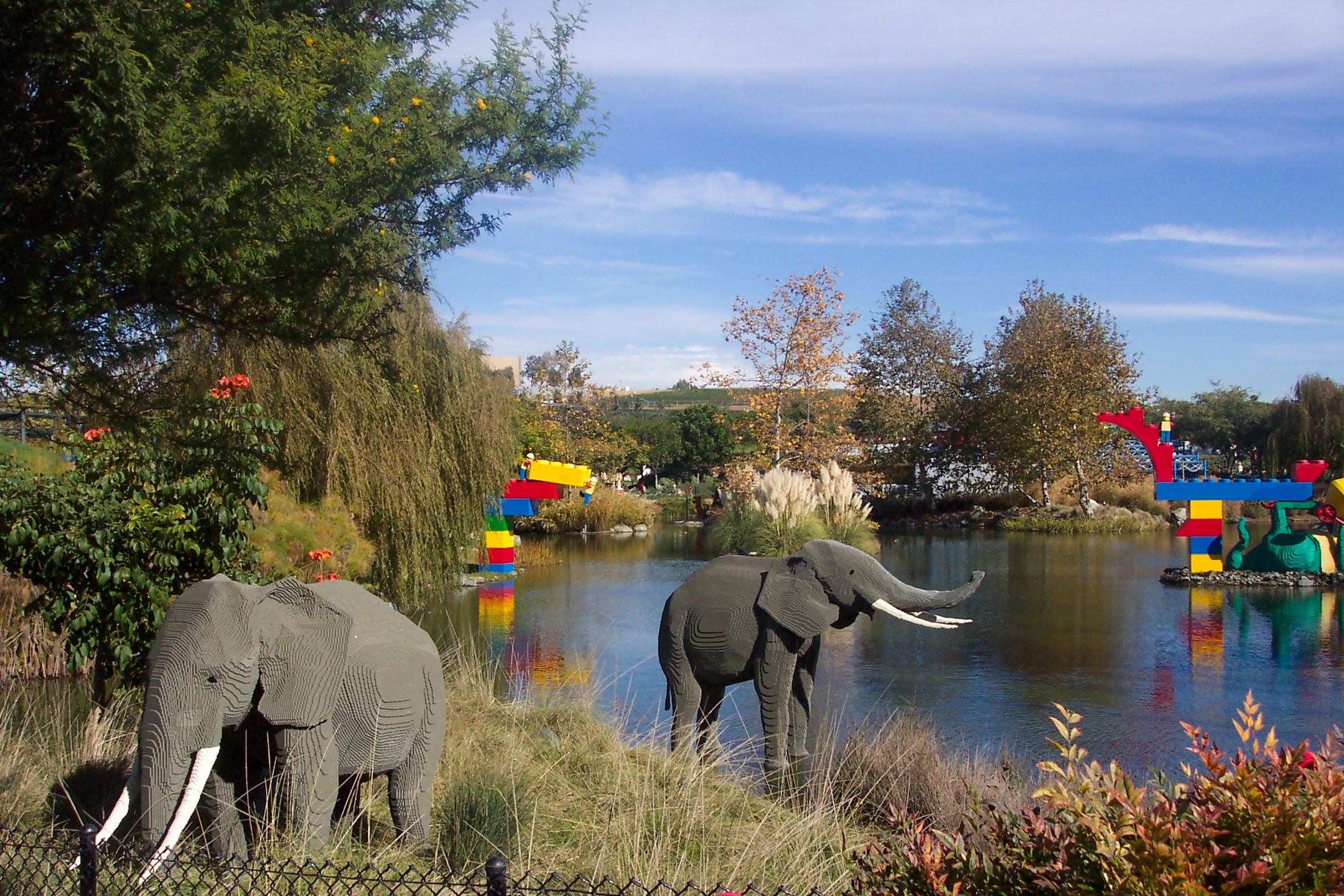 Rachel and I visited Legoland which is located between Los Angeles and San Diego