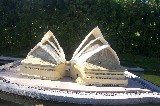 The opera house in Sydney in lego
