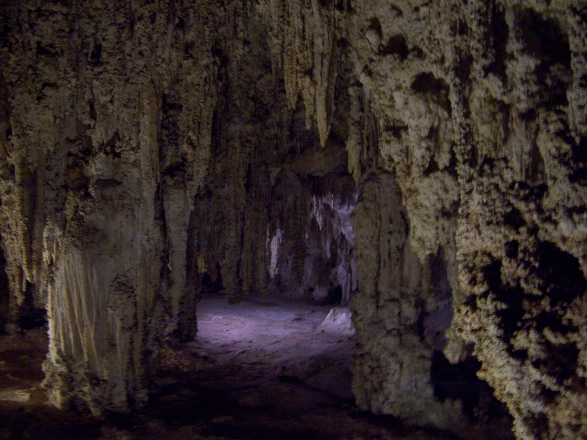 There are many interesting smaller cave rooms in the Carlsbad Caverns