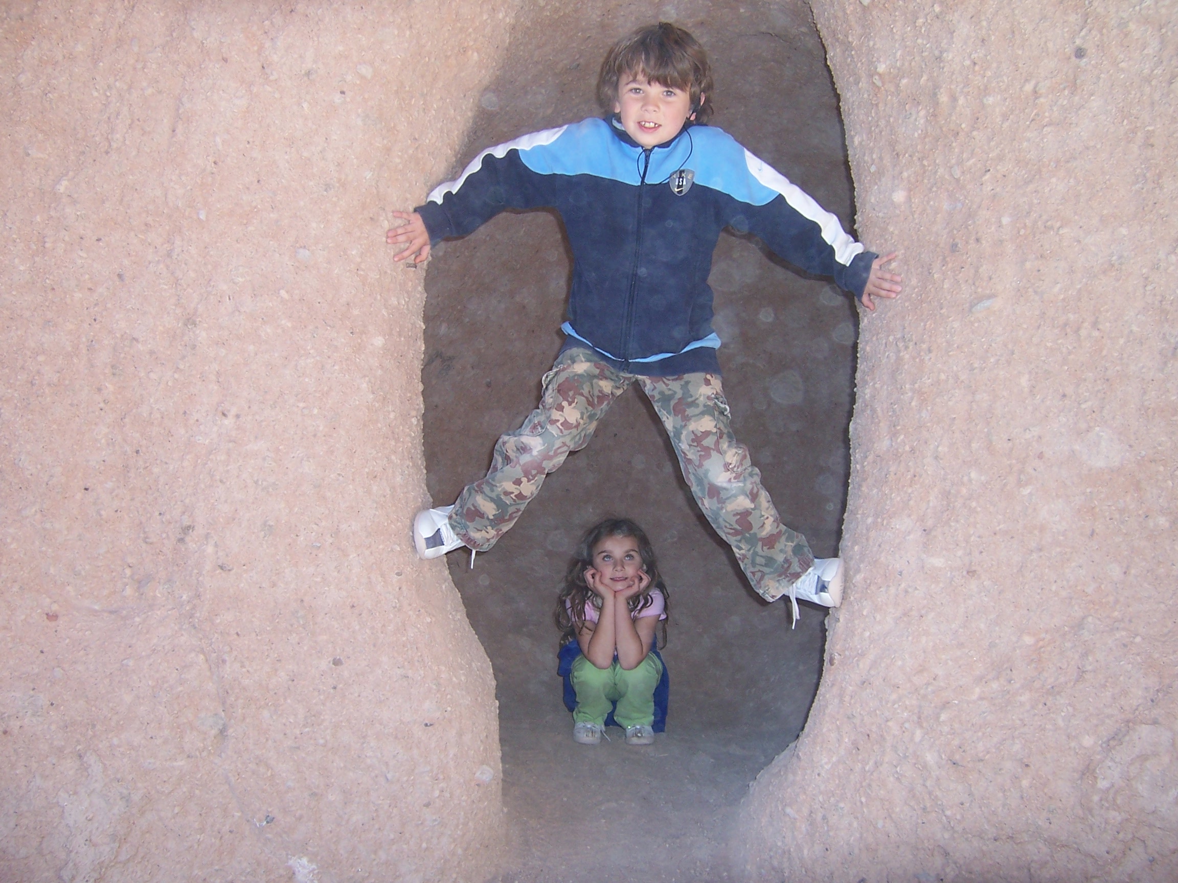 David and funny door