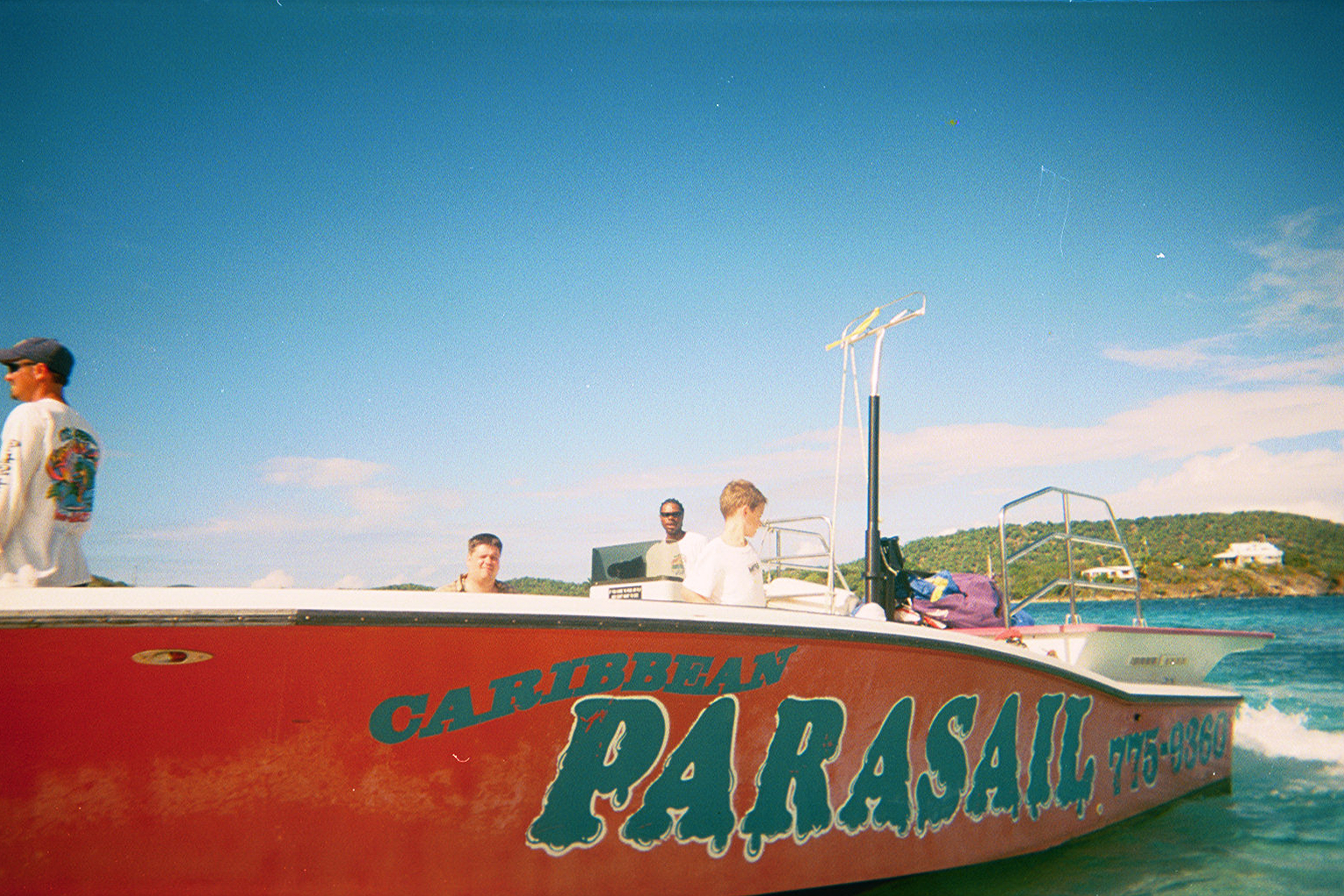 Jacob and I went Parasailing