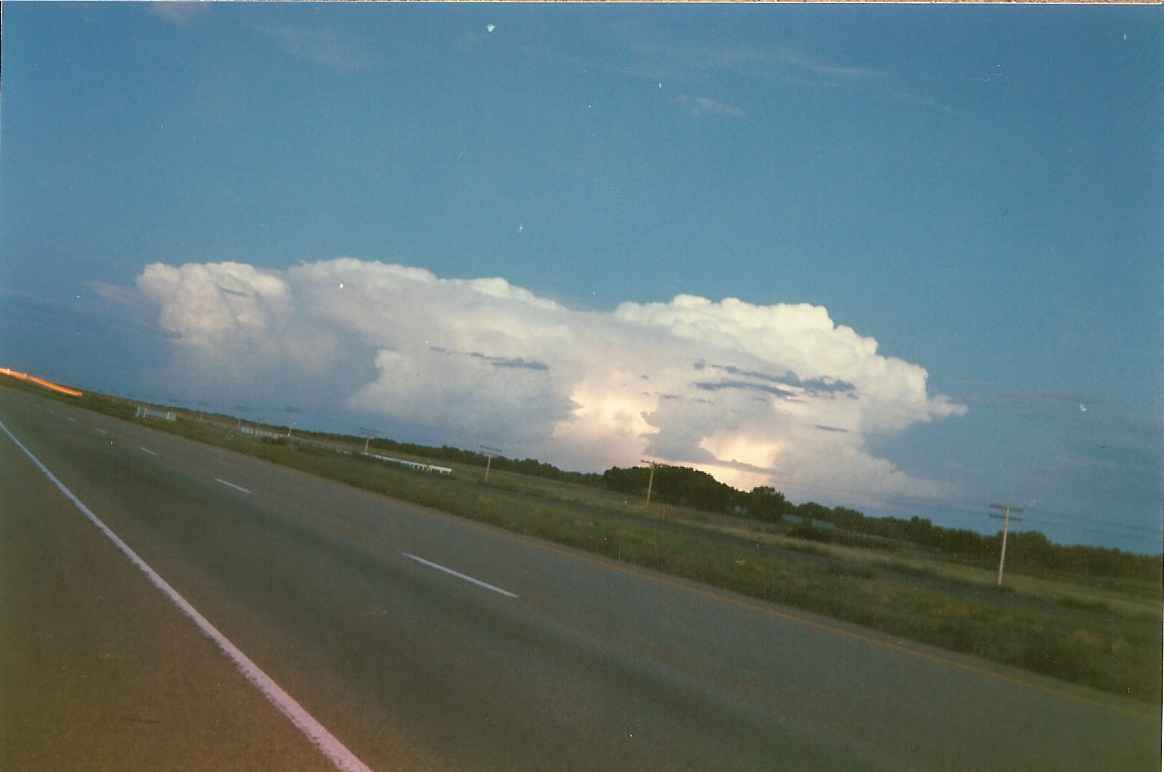 A thunderstorm over Nebraska