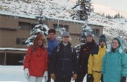 Richard with Swedes in Vail, Colorado