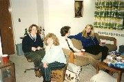 Friends at Murray Hill. Jill, Denise (in front), unknown, Kirsteen