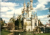 We Swedes visted DisneyWorld, Orlando, Florida. This is cinderellas Castle.