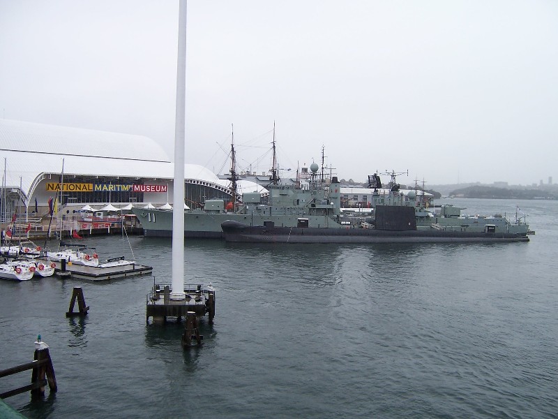 Maritime Museum Sydney was very large.