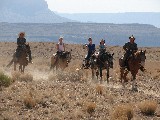 Riding horses Grand Canyon West