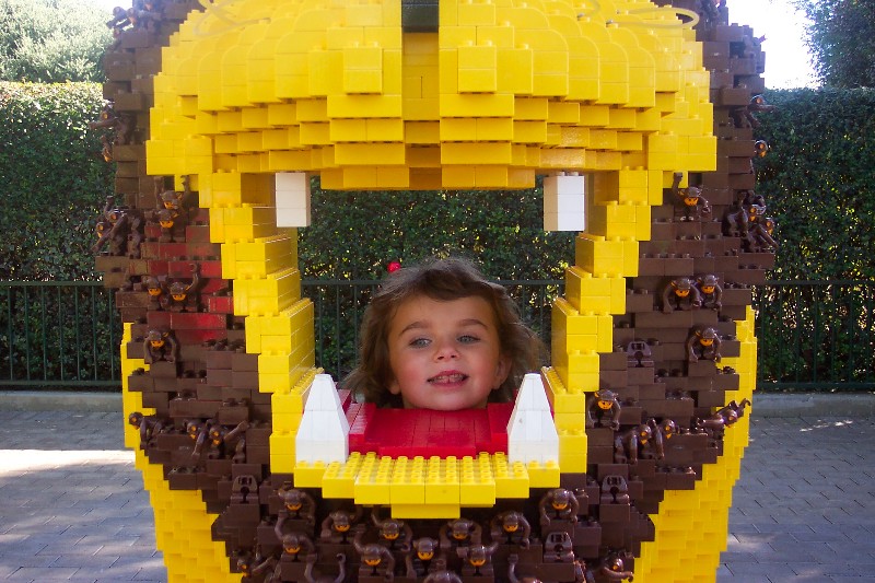 Rachel and I visited Legoland which is located between Los Angeles and San Diego