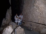 We took the look walk around the big cave room. The size of the room is astounding