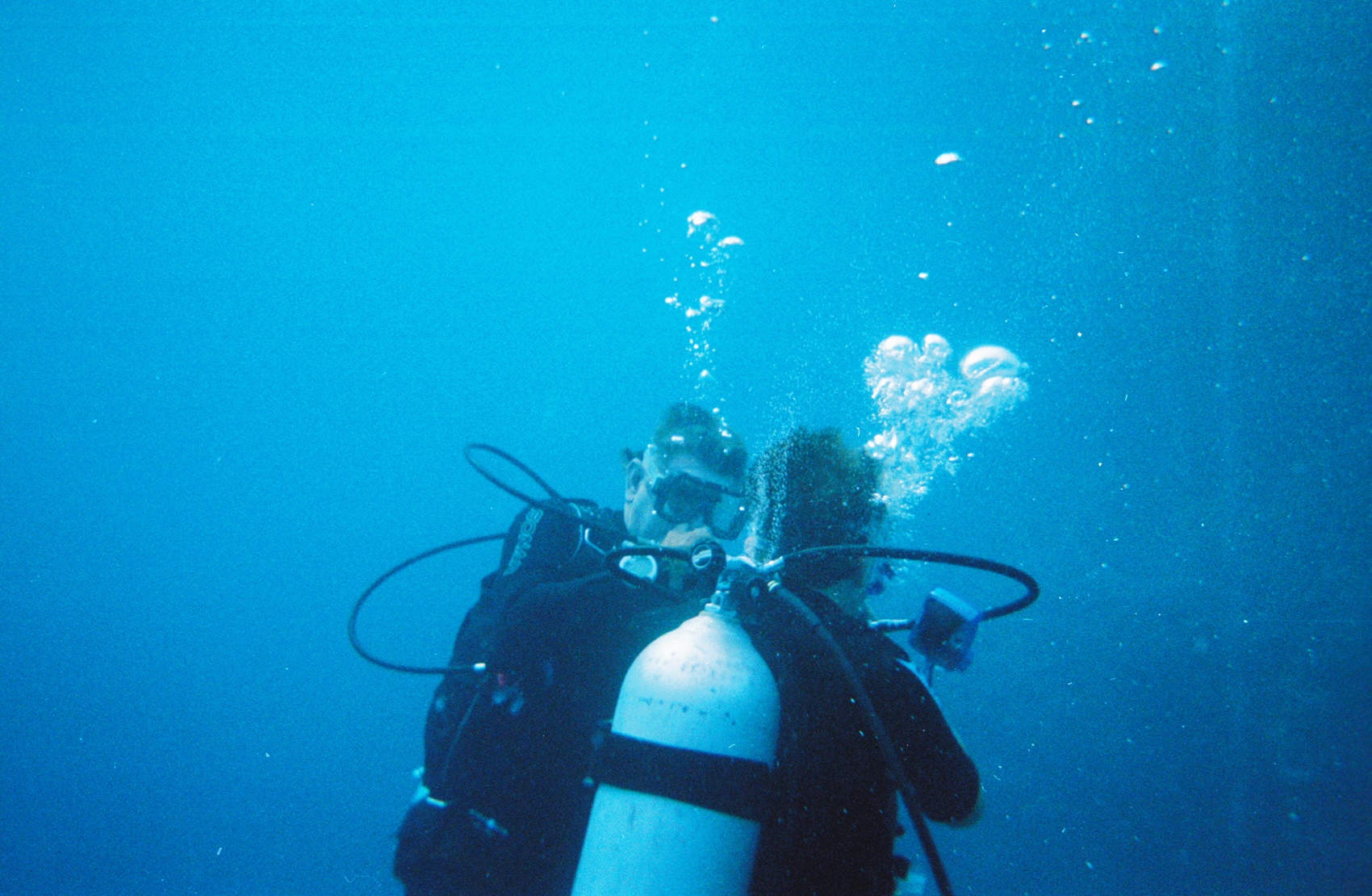 Me scuba diving