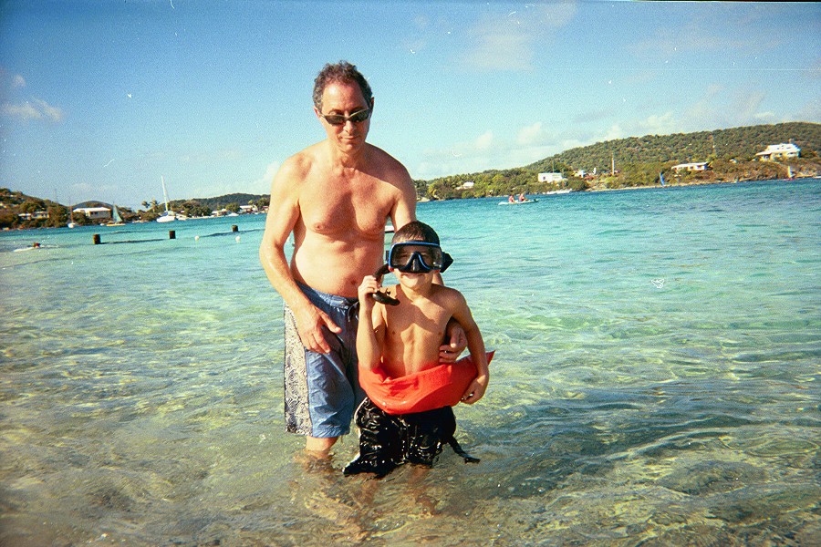 Jacobs friend and his Dad. They were from New York