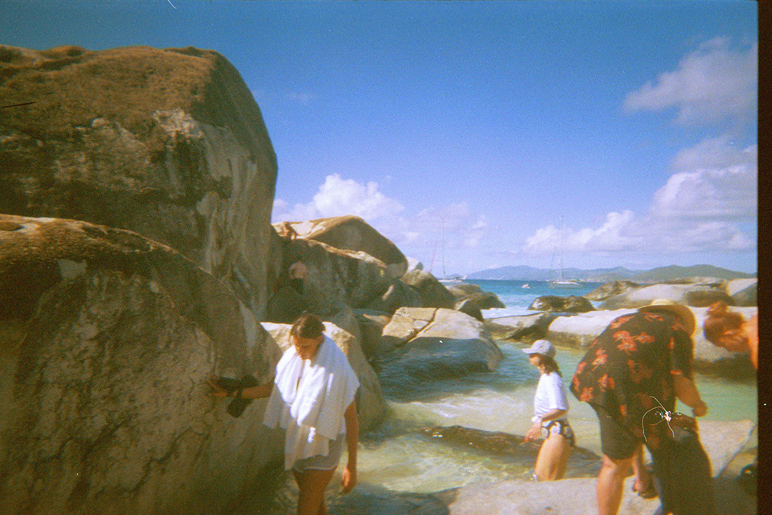 Jessica on the Virgin Gorda Beach