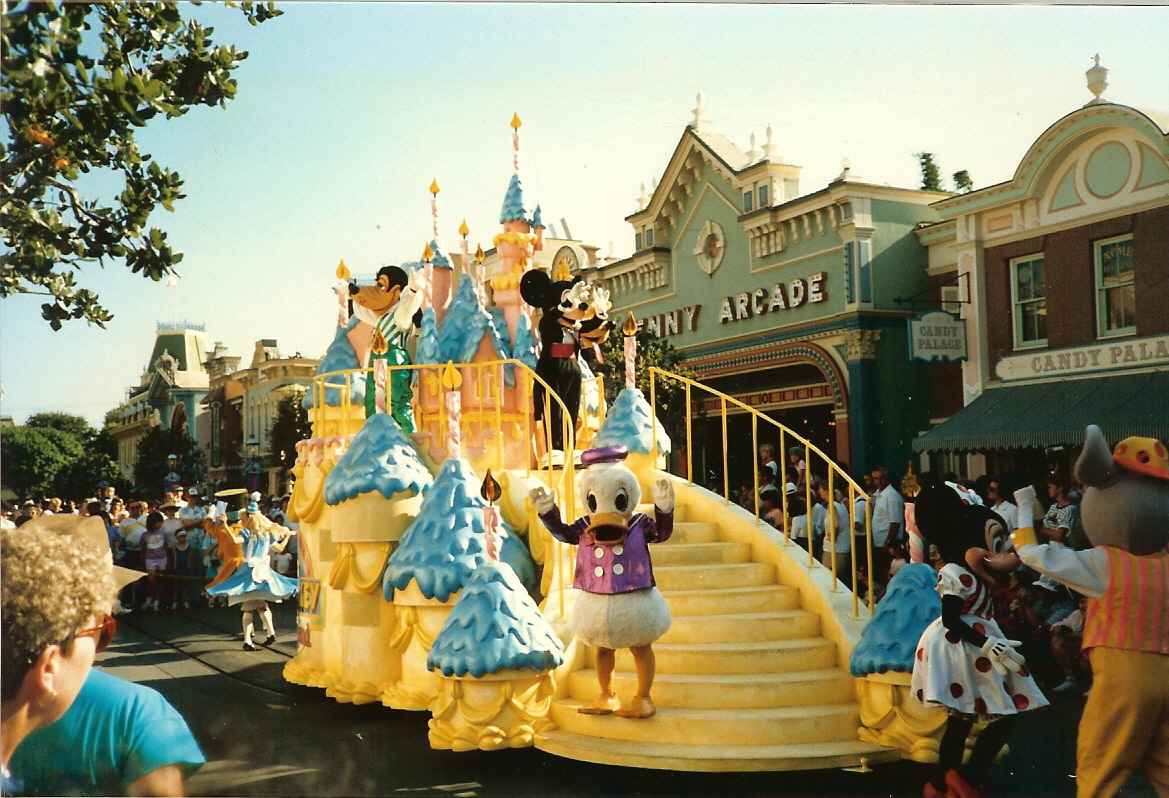 At Disney Land, Orange County, Los Angeles