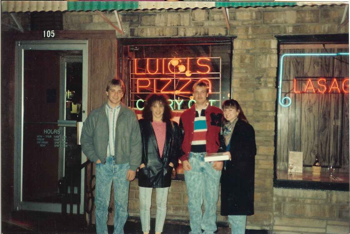 Jim Hagarty, Claudia, Jim Kirkpatrick and girlfriend