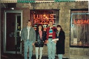 Jim Hagarty, Claudia, Jim Kirkpatrick and girlfriend