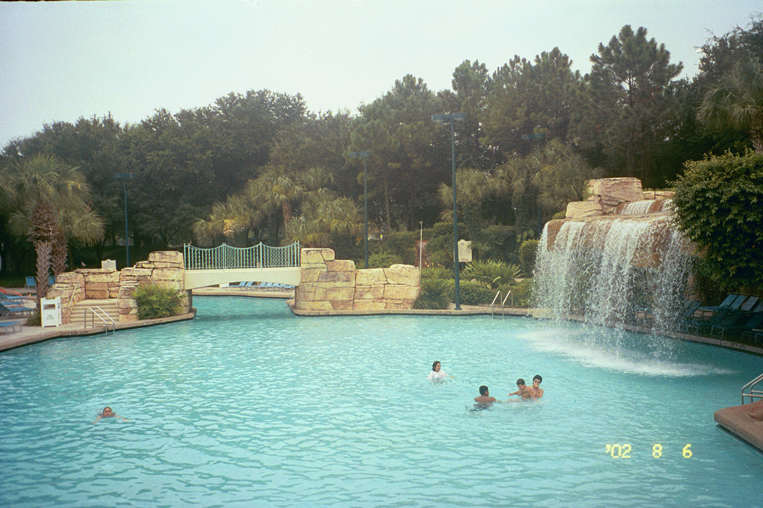 The swimming pool at out hotel