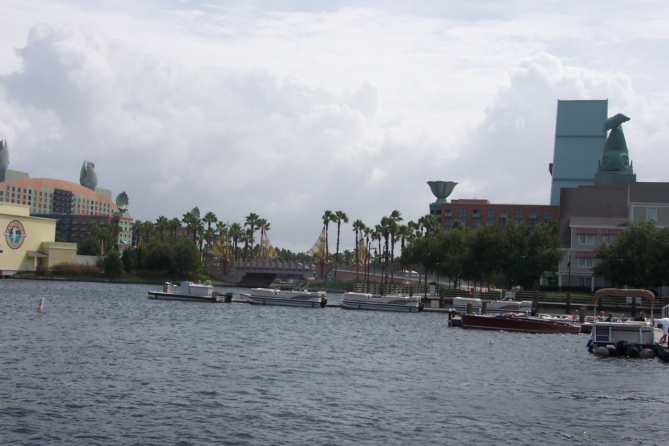 Some big hotels at Disneyworld. We stayed at these hotels at other occasions