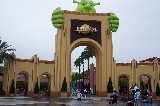 Jacob entering Universal Studios