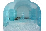 Big Ice room in the Ice Hotel